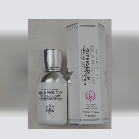 GLAMGLOW SUPERERUM 6-Acid Refining Treatment 1 oz/30 ml - Picture 2 of 9